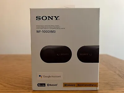 £40 • Buy Sony WF-1000XM3 Noise Cancelling True Wireless Headphones - Black
