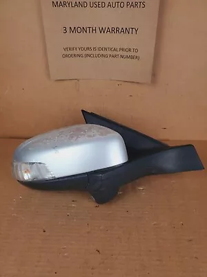 07-11 VOLVO S80 08 - 10 V70 PASSENGER Exterior Door Mirror BLIS CAMERA SILVER • $187