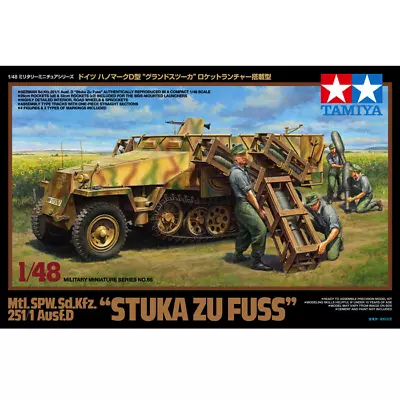 Tamiya 32566 Mtl. SPW. Sd.Kfz. 251/1 Ausf.D  STUKA ON FOOT  1/48 • $23.42