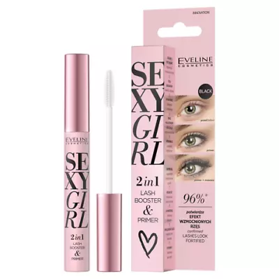 £5.49 • Buy Eveline Sexy Girl 2in1 Eyelash Base Lash Booster Primer Conditioner 10ml