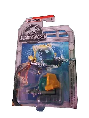 Matchbox Jurassic World Deep-Dive Submarine Die Cast 1:64  • $8.45