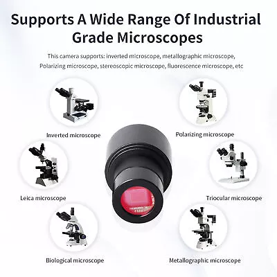 Digital USB Microscope Imager 4K 8MP Image Resolution Telescope Digital Eyepiec♡ • $205.99