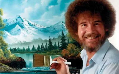 £15 • Buy Bob Ross #6 Fan Blender Brush