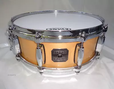 GRETSCH - FULL RANGE - 10 Ply Maple Snare Drum - 10 Lug Cast Hoops Silver Sealer • $398.89