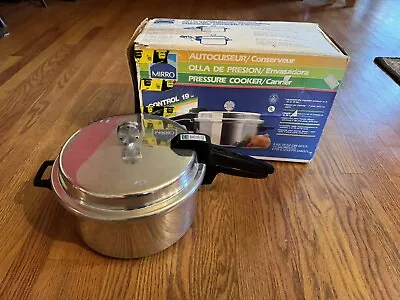 Vintage Mirro Matic Aluminum 6 Quart Pan Pressure COOKER / CANNER  M-1956 • $55