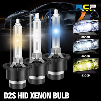 2PCS LED Headlight Bulbs D2S  HID Xenon Bulbs Conversion Kit 43/6K/8K • $13.16
