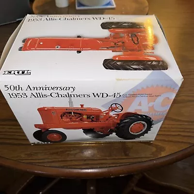 Ertl 50th Anniversary 1953 Allis Chalmers WD-45 2003 RC2 1/16 Scale • $175