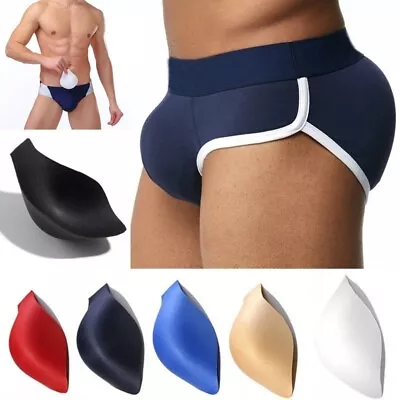 Men's Bulge Pouch Pads Enhance Cup Penis Enlarger Underwear Push Up Inner Boxer • $1.74