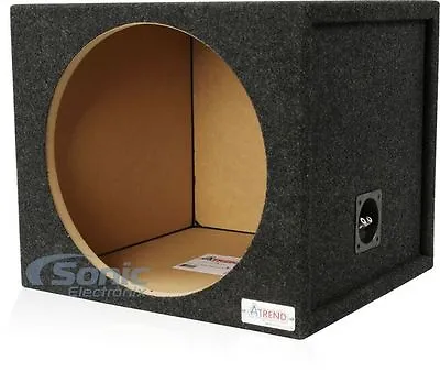 $89.99 • Buy Atrend 15SQ Single 15  Sub Box Pro Series Sealed Subwoofer Enclosure