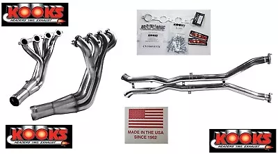 Kooks 1-7/8'' SS Headers  O/R X-pipe Kit 1997-04 Corvette C5 5.7 LS1  Z06 LS6 • $2599.44