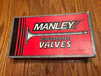 Manley Exhaust Valve Set 11517-8; BBC Race Flo 1.725  HD 3/8  Stem • $175