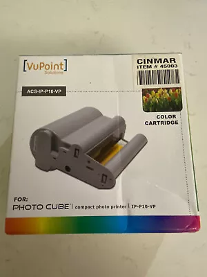 VuPoint Color Cartridge ACS-IP-P10-VP For Photo Cube Compact Printer SEALED • $15.95