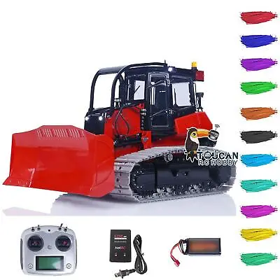 LESU Metal 1/14 Hydraulic RC Bulldozer Aoue 850K Remote Control Dozer Model RTR • $4398.21