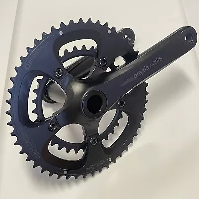 PRAXIS Works ALBA 50/34t 170mm Road Crankset 10/11 Speed Cranks • $59.95