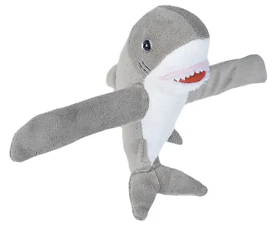 NEW PLUSH SOFT TOY Wild Republic 21417 Huggers Great White Shark Cuddlekins 20cm • $24.95