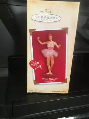 Hallmark Keepsake I Love Lucy THE BALLET Clip-On Christmas Ornament - 2004 • $15