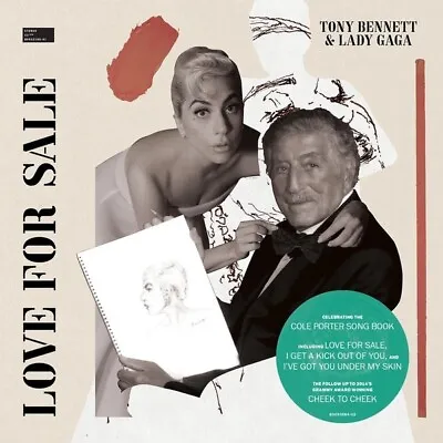 £6.99 • Buy Lady Gaga & Tony Bennett ~ Love For Sale CD (2021) NEW & SEALED Album Swing Pop