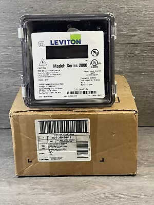 Leviton Series 2000 N3R Outdoor SER Sub-Meter 277/480V 3-Phase 4 Wire 2R480-11 • $350