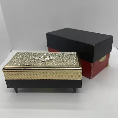 Vintage Romance De Amor Japanese Musical Jewellery Box • £18