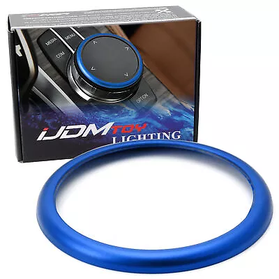 JDM Blue Center Console Multimedia Knob Decoration Trim For Toyota Supra GR A90 • $12.59