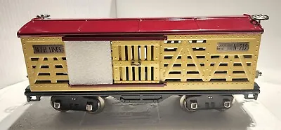 Tinplate Tradition By MTH Standard Gauge Cattle Car • $299.99