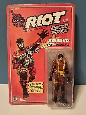 Eagle Force RIOT Firebug Figure Zica Toys Fresh Monkey Fiction • $30