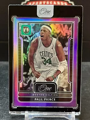 2022-23 Panini One And One Paul Pierce Rainbow Foil #d 03/25 • $0.99