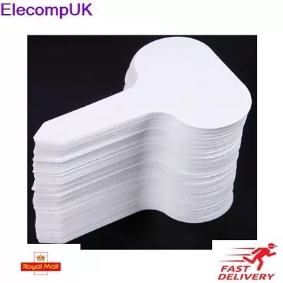 £3.89 • Buy T-Type Plastic Plant Labels Garden Markers Gardening ID Name Tags Herbs Pots