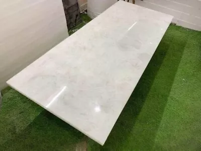 24 X48  White Quartz Crystel Agate Stone Dining Tabletop Kitchen Countertops • $1119.26