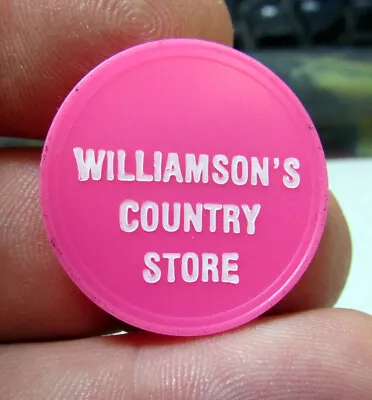 Vintage Williamsons Country Store Plastic Token Coin 50 Cent Food Stamp • £4.01