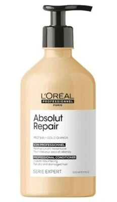 $42.95 • Buy Loreal Absolut Repair Gold Quinoa + Protein Conditioner 750ml Latest  Label