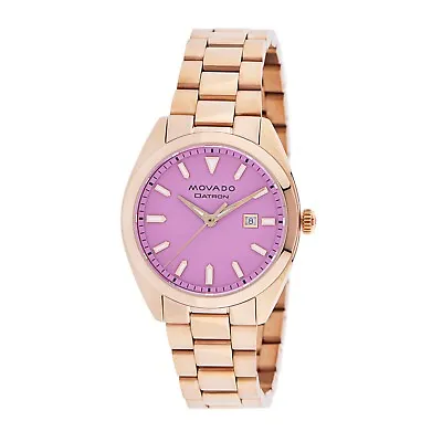 Movado 3650079 Women's Heritage Pink Quartz Watch • $304