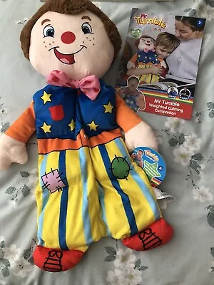 MR TUMBLE NEW Weighted Cuddle Toy A COMPANION  For Children Extra Cuddles Night • £10