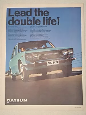 Datsun 1600 Vintage Magazine Advert 1968 • $15