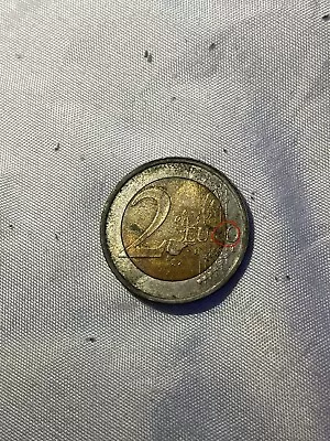 Dante Alighieri 2 Euro Italy Coin 2002 • $890