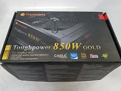 Thermaltake Power  Toughpower 850W 80+ Gold PSU (MISSING MODULAR DRIVE CABLES) • $44.99