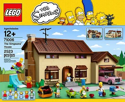 Lego The Simpsons House 71006 - BNISB - $50 Discount On Pickup Or Free Postage! • $1999