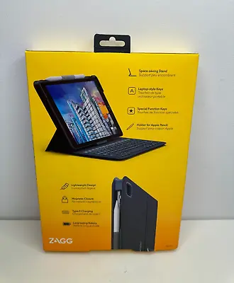 $28 • Buy ZAGG Messenger Folio 2 Keyboard Folio/Case - Black