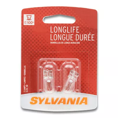 Sylvania Long Life - 2 Pack - 2821LL Light Bulb Side Marker License Parking Ve • $6.43