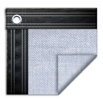 18' X 36' Rectangle In-Ground Swimming Pool Mesh Winter Cover 15 Year - Silver • $179.99