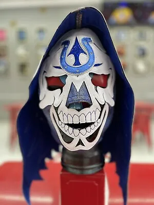 Nfl Indianapolis Colts Wrestler  Custom Mask La Parka Prograde Luchador Fan Rudo • $225