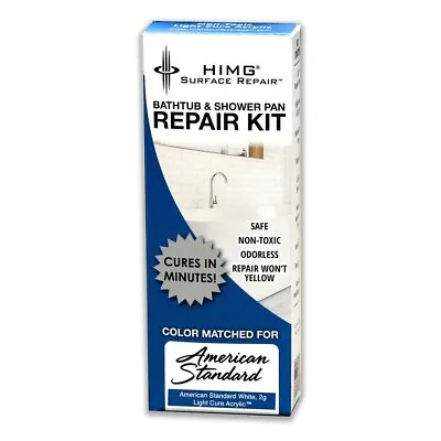 AMERICAN STANDARD Bathtub Repair Kit Sink Repair Kit Porcelain Repair Kit WHITE • £34.70