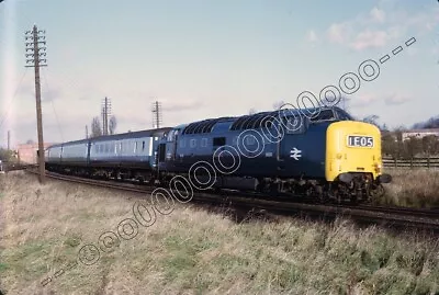 35mm ORIGINAL KODACHROME COLOUR SLIDE OF CLASS 55 AT CHALONERS WHIN JCT IN 1971. • £3.50