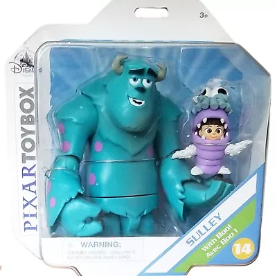 Disney Toybox Pixar Monsters Inc Sulley With Boo Action Figure New In Box • $22