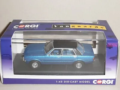 Now In Stock Corgi/vanguards. Va11916 Ford Cortina Mk4 - Hawaiian Blue 2.0 Ghia. • £30.99