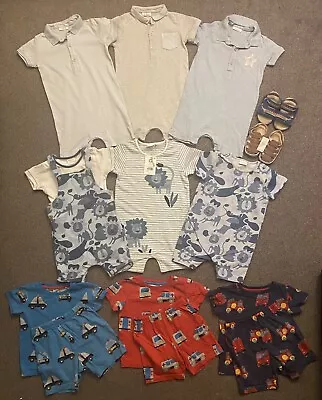 £30 • Buy Baby Boys Clothes Bundle 12-18 Months Summer Spring Outfits Pyjamas Sets - NEXT