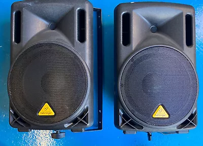 2x Behringer Eurolive B210D PA Disco Theatre Speaker 200w With Hanging Brackets • £75