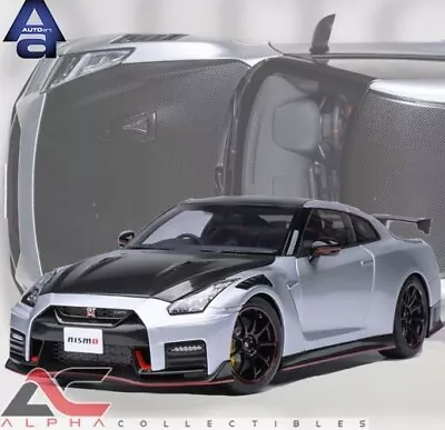 Autoart 77503 1:18 2022 Nissan Gt-r (r35) Nismo Special Edition (silver) • $190