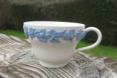 £17.99 • Buy Vintage Wedgwood Embossed Queensware Queens Ware Tea Cup  - Blue On Cream