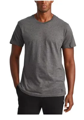 POLO Ralph Lauren 3-Pack Classic Fit Cotton Crews T-Shirt Gray/Black Men’s XL • $45.94